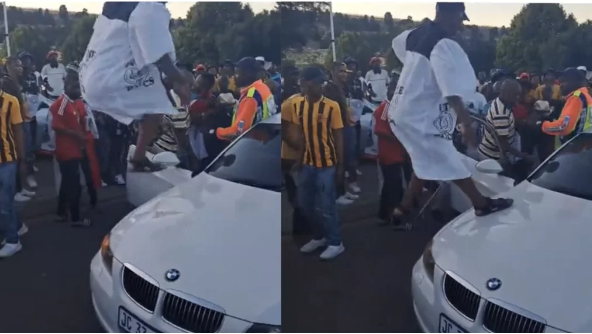 Watch| Pirates Fans Attack Chiefs Supporter After Saturday’s Soweto Derby Game-SurgeZirc SA