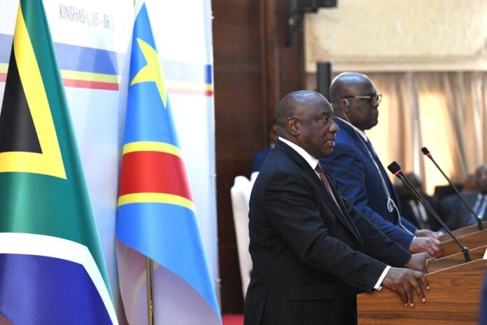 DR Congo And South Africa Join Forces To Tackle Insecurity