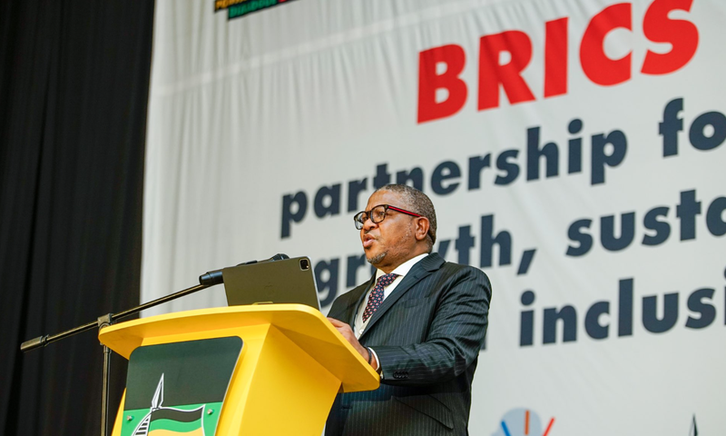 "As BRICS We Refuse To Declare Any Country As Our Enemy" - Mbalula