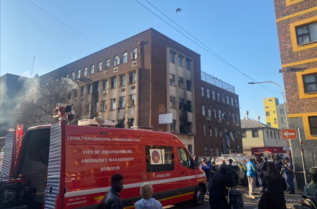 Watch| 63 Dead And Dozens Injured As Fire Guts Building In Joburg CBD-SurgeZirc SA