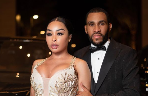 Look| Khanyi Mbau And Her Alleged Fraudster Bae Looked Stunning At Their Celebration-SurgeZirc SA