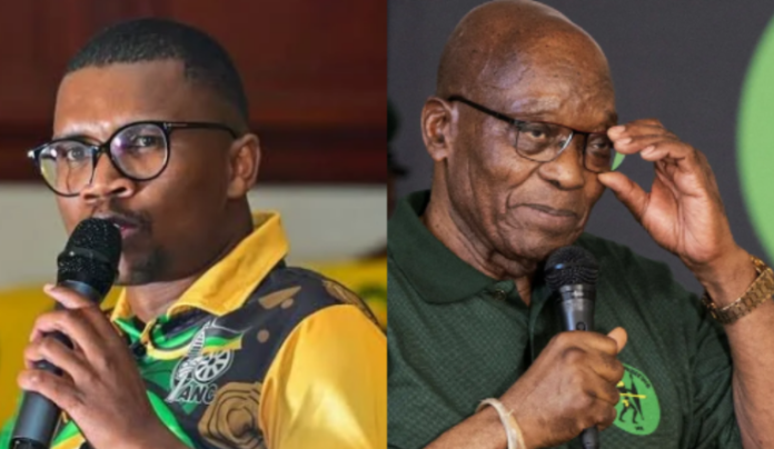 ANCYL's Malatji Criticizes ANC's Leniency Towards Suspended Zuma 