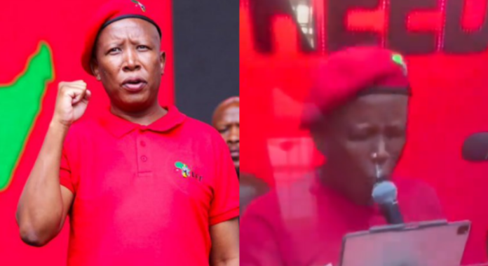 Julius Malema's Embarrassing Moment At The EFF Manifesto Launch-SurgeZirc SA
